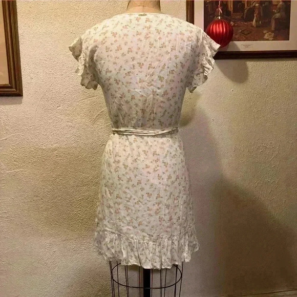 Billabong Wrap and Roll Woven Floral Dress Size M - Picture 11 of 16
